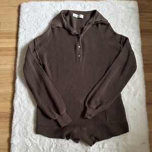 Free People Picnic Sweater Romper